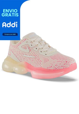 Tenis Running Mesuri Beige Croydon Para Niña Croydon