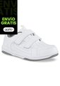 Tenis Colegio Leine V Blanco-Gris Para Niño Y Niña Croydon de Croydon