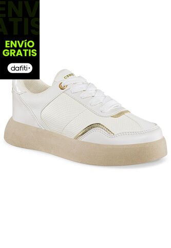 Tenis Margi Marfil Para Mujer Croydon Croydon