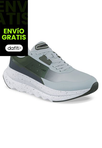 Tenis Running Shey Verde Croydon Para Hombre