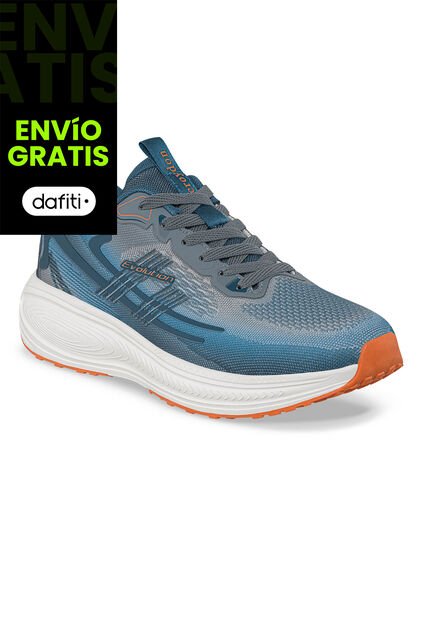 Tenis Running Tegal Azul Croydon Para Hombre