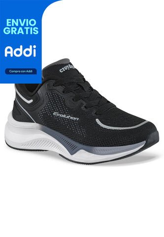 Tenis Running Coffer Negro Croydon Para Niño Croydon