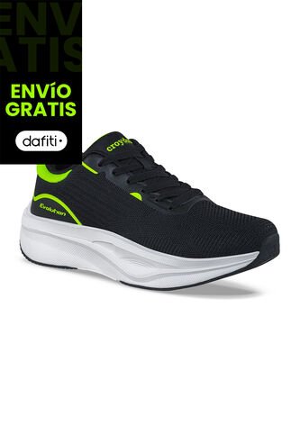 Tenis Running Larek Negro Croydon Para Hombre Croydon