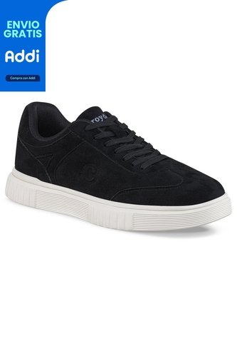 Tenis Urbanos Badar Negro-Blanco Croydon Para Hombre Croydon