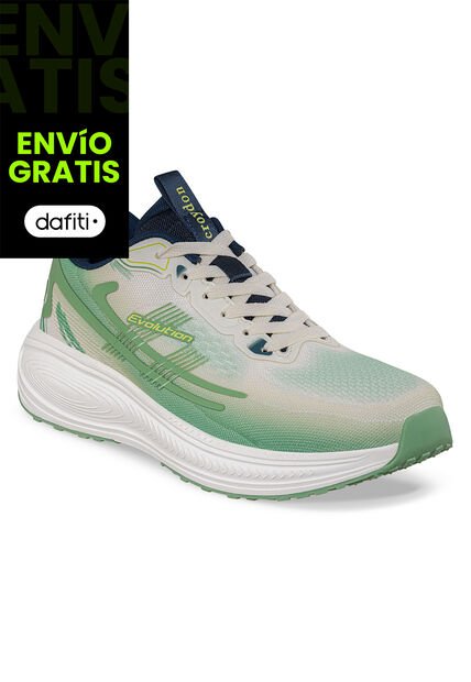 Tenis Running Tegal Verde Croydon Para Hombre