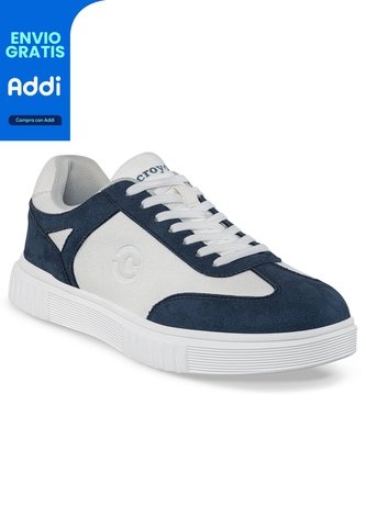 Tenis Urbanos Badar Azul Osc Croydon Para Hombre Croydon