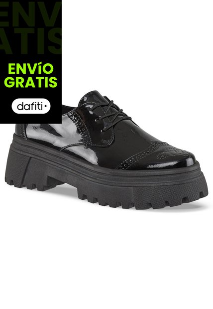 Zapatos Lujan Negro Para Mujer Croydon