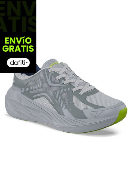 Tenis Running Xpil Gris Croydon Para Hombre
