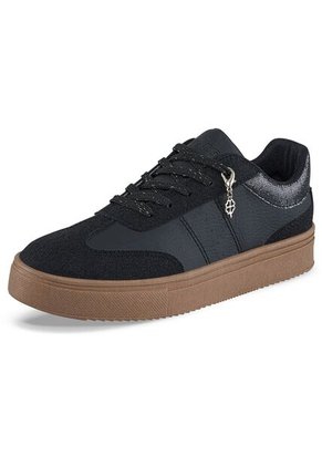 Tenis Husnia Negro Croydon Para Mujer