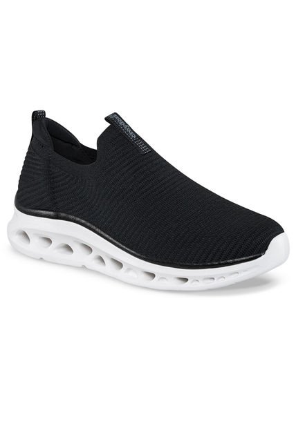 Tenis Running Pedzy Negro Para Mujer Croydon