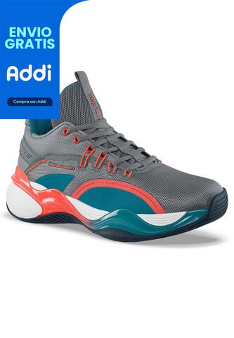 Tenis Basketball Dicori Gris Croydon Para Hombre Croydon