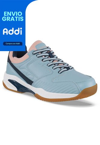 Tenis Entrenamiento Hinora Azul Claro Croydon Para Mujer Croydon