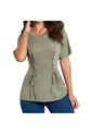 Blusa Claudia Verde Militar Para Mujer Croydon de Croydon