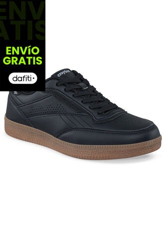 Tenis Casuales Ribak Negro Croydon Para Mujer Croydon