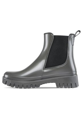 Botines Lluvia Kathie Gris Croydon Para Mujer