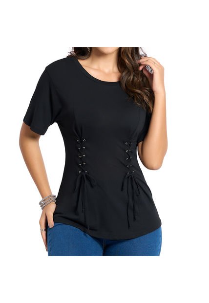 Blusa Claudia Negro Para Mujer Croydon