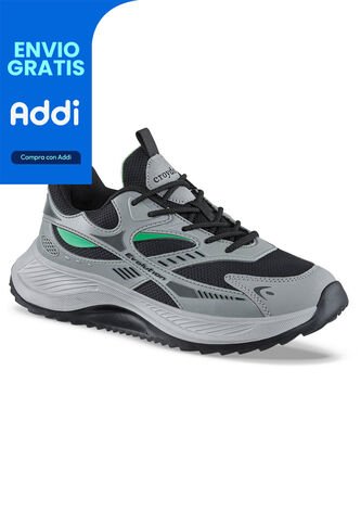 Tenis Running Kavo Gris Osc Croydon Para Hombre Croydon