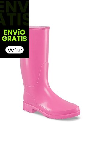 Botas Lluvia Tiffany Colors Fucsia Para Mujer Croydon Croydon