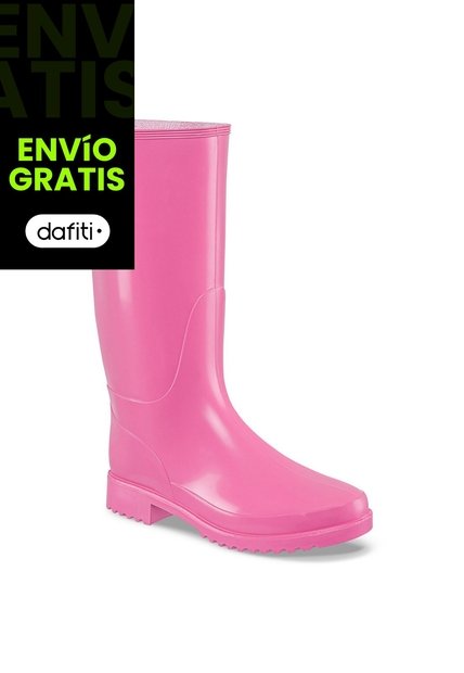 Botas Lluvia Tiffany Colors Fucsia Para Mujer Croydon