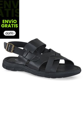 Sandalias Adriel Negro Para Hombre Croydon
