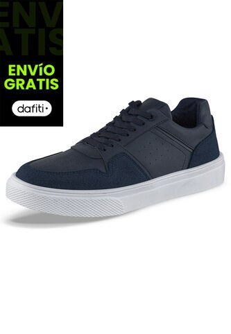 Tenis Urbanos Dominus Azul Croydon Para Hombre Croydon