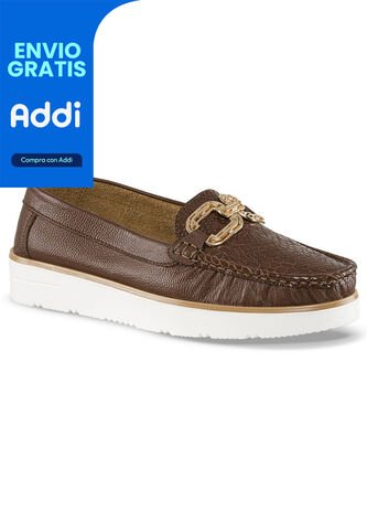 Mocasines Yuridia Café Croydon Para Mujer Croydon