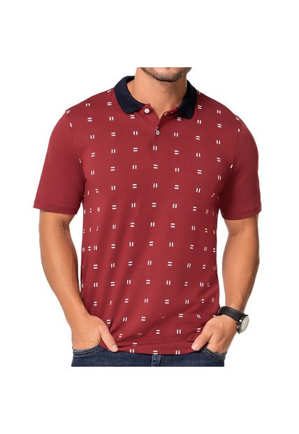 Camiseta Polo Alonso Vino Para Hombre Croydon