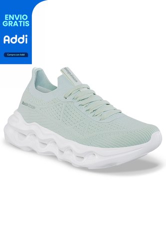 Tenis Para Caminar Dokox Verde Claro Croydon Para Mujer Croydon