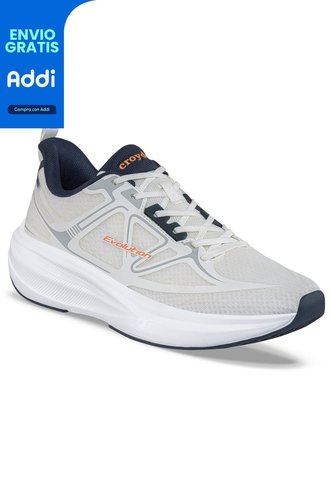 Tenis Running Qejoy Blanco Croydon Para Hombre Croydon
