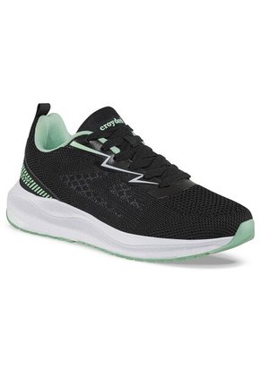 Tenis Running Drig Negro-Verde Croydon Para Mujer