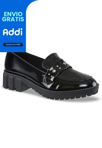 Mocasines Anise Negro Croydon Para Mujer Croydon