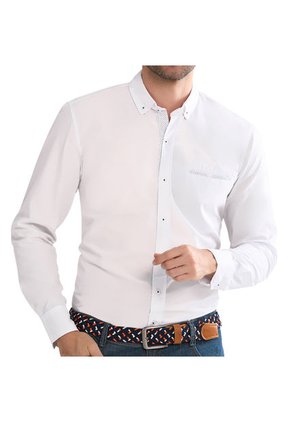 Camisa Angel Blanco Para Hombre Croydon