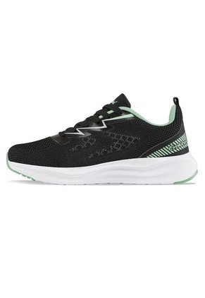 Tenis Running Drig Negro-Verde Croydon Para Mujer