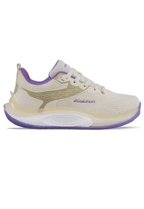 Tenis Running Fibyn Beige Croydon Para Mujer