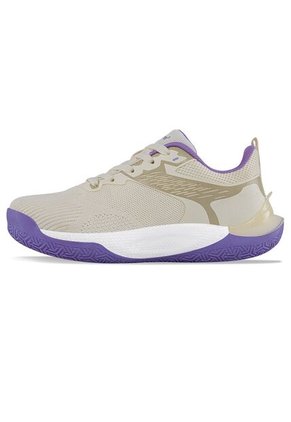 Tenis Running Fibyn Beige Croydon Para Mujer