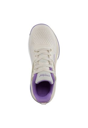 Tenis Running Fibyn Beige Croydon Para Mujer