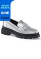 Mocasines Lyrica Plata Croydon Para Mujer de Croydon