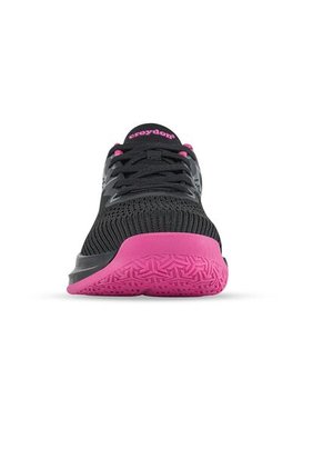 Tenis Running Fibyn Negro Croydon Para Mujer