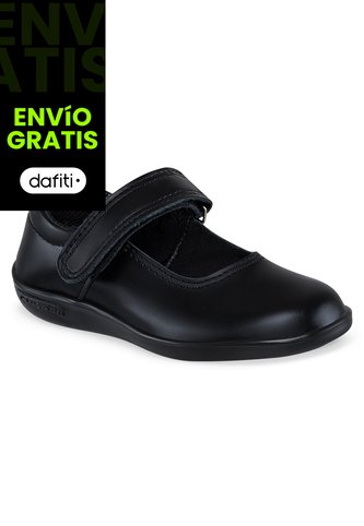 Zapatos Escolares Mafalda Negro Para Niña Croydon Croydon