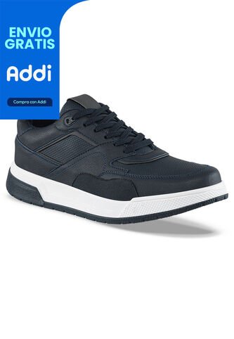 Tenis Urbanos Baxter Azul Croydon Para Hombre Croydon