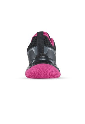 Tenis Running Fibyn Negro Croydon Para Mujer