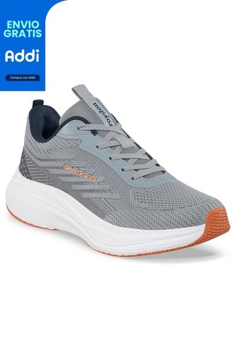 Tenis Running Yebar Gris Croydon Para Hombre Croydon