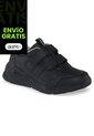 Tenis Colegio Neril V Negro-Gris Para Niño Y Niña Croydon de Croydon
