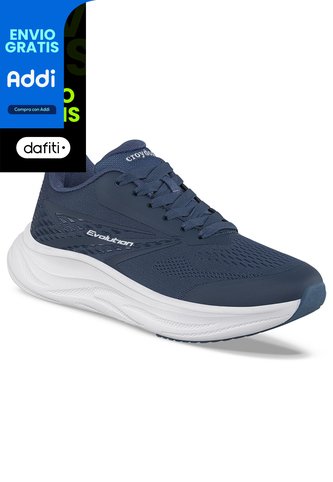 Tenis Running Linor Azul Osc Croydon Para Mujer Croydon