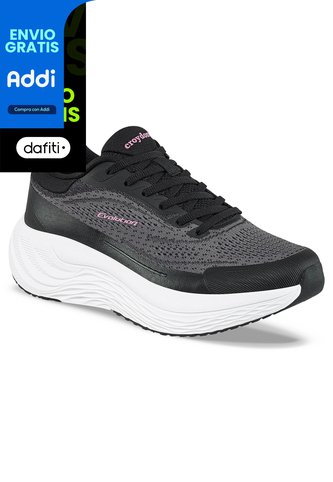 Tenis Running Zapi Negro Croydon Para Mujer Croydon