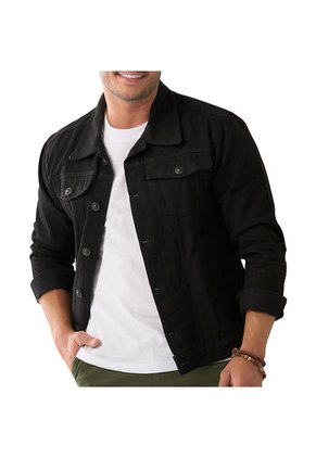Chaqueta Samuel Negro Para Hombre Croydon