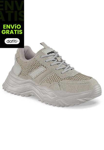 Tenis Narar Beige Para Mujer Croydon