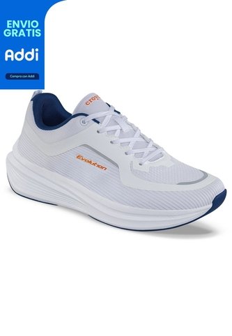 Tenis Running Nock Blanco Croydon Para Hombre Croydon