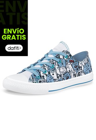 Tenis Lumale Bajo Azul Para Niña Croydon Croydon