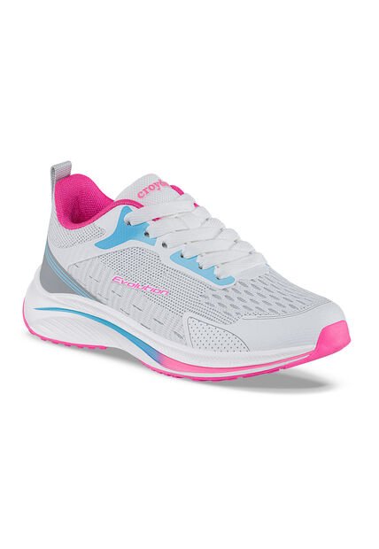 Tenis Running Tixmar Blanco-Fucsia Para Niña Croydon